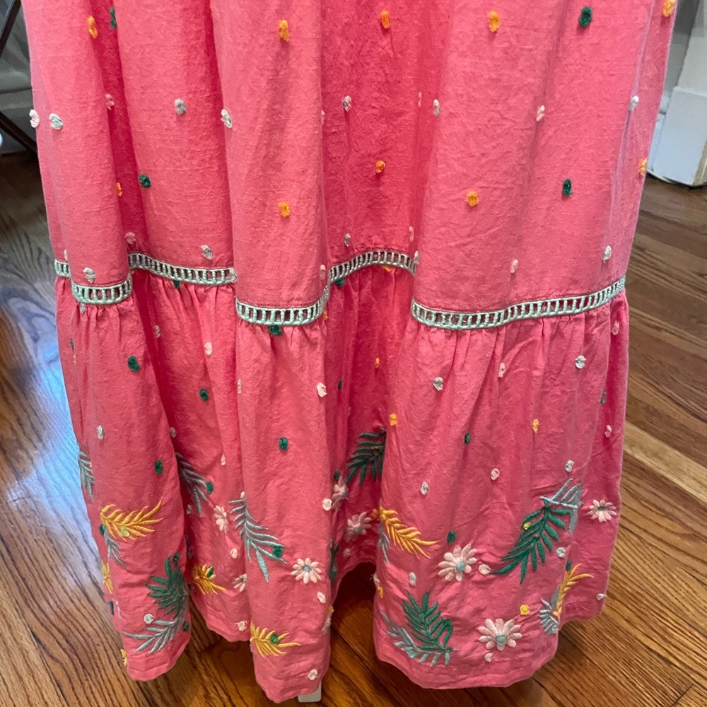 NWT Plus Crown & Ivy Embroidered Dress 🪩
